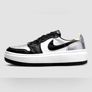 Nike Air Jordan 1 Elevate Low SE Metallic Silver Toe DQ8561-001 Women's Size 11